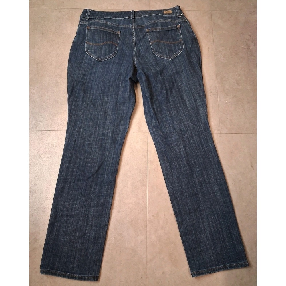 Lee Midrise Straight Leg Relaxed Fit Size 18 Western Cowgirl - Picture 3 of 10